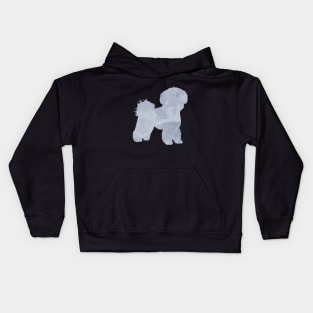 Bichon Frise Dog Art Artwork Painting Kids Hoodie